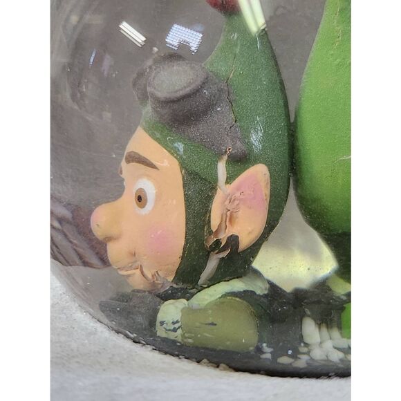 Rare-Hallmark Snow Globe Disney Lanny, Wayne in Chimney - Picture 6 of 11